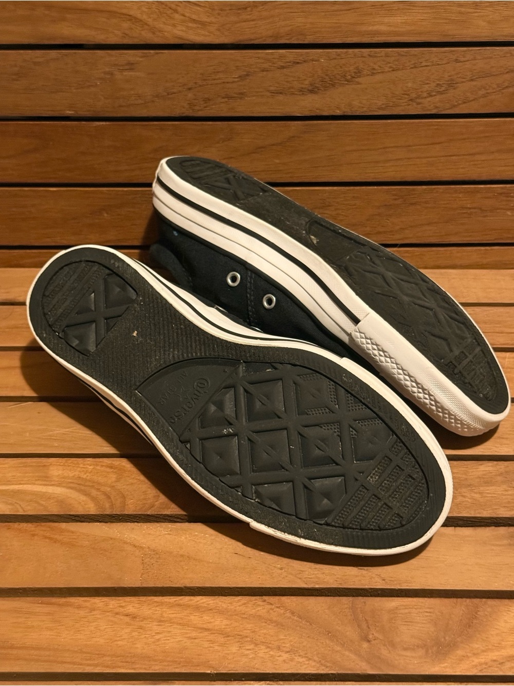 Converse Chuck Taylor All Star Madison Low Top Black White Women's Size 8 - Picture 6 of 6